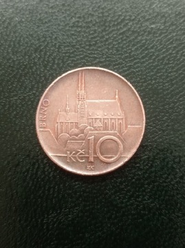 Czechy - 10 koron 2018r.