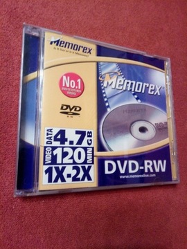 PUDEŁKO 10mm DVD CD JEWEL CASE firmowe MEMOREX SUPER JAKOŚĆ