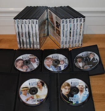 Agatha Christie * MARPLE * kolekcja 19 x DVD