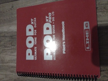 line 6 pod XT pilots handbook users manual instruk