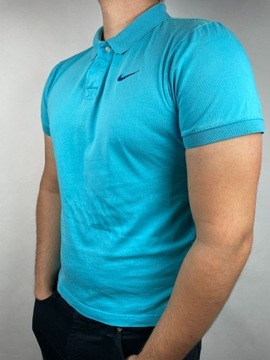 Koszulka Polo Nike M niebieska