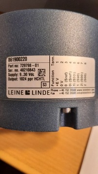 Enkoder Leine Linde Part no: 729798 - 01