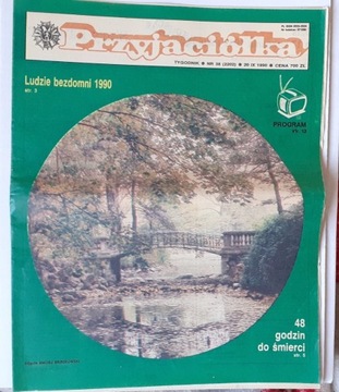 TYGODNIK PRZYJACIÓŁKA  WRZESIEŃ /1990