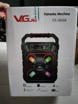 Przenośny głośnik karaoke VS-0606