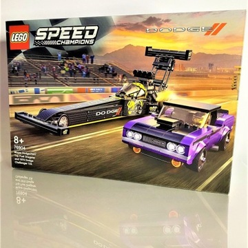 LEGO Speed Champions 76904 Dragster i Challenger