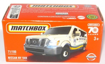 MATCHBOX / NISSAN NV VAN / 2022