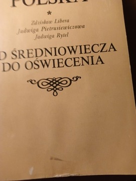 Literatura polska. Od średniowiecza do oświecenia 