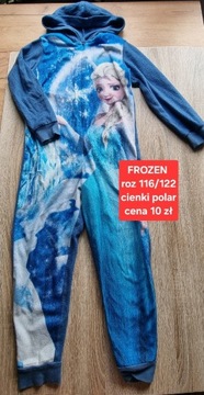 Piżama jednoczęściowa pajac 116 Frozen kombinezon