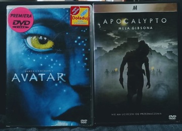 AVATAR, APOCALYPTO, 2XDVD, LEKTOR PL.