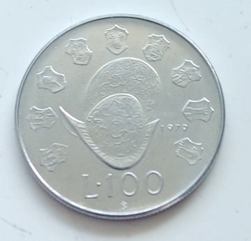 San Marino - 100 lira - 1979r. 