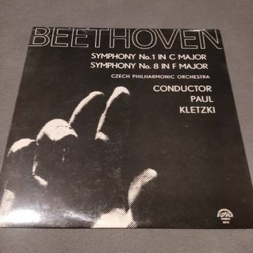 Winyl Beethoven No.1 and 8 Paul Kletzki