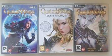 Zestaw 3 Gry na PC'ta Guild Wars wersje PL 