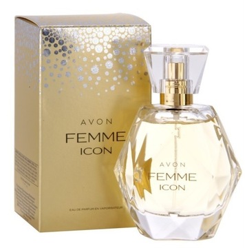 AVON Femme Icon perfumy 50 ml.Nowe Folia Unikatowy