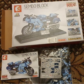 Klocki Sembo Block motor