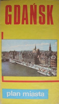Gdańsk - plan miasta 1984