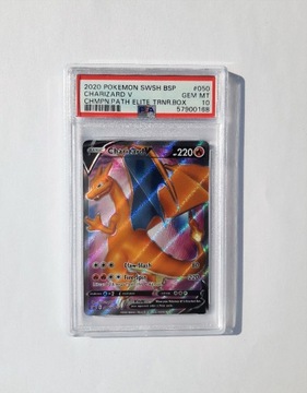 Pokemon Charizard V Black Star Promos 050 PSA 10