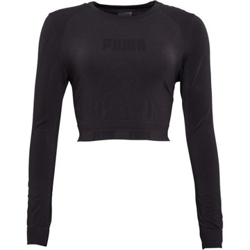 Puma Evo Damski Top sportowy do biegania Czarny