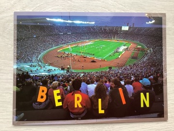 Berlin stadion pocztówka