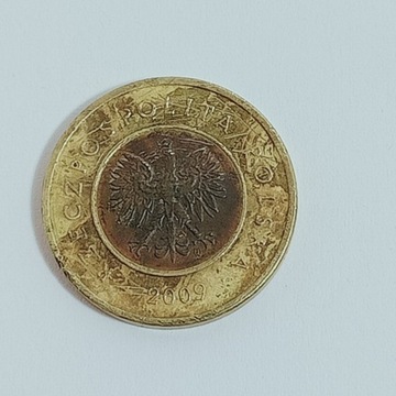 Moneta 2 zł  z 2009 roku