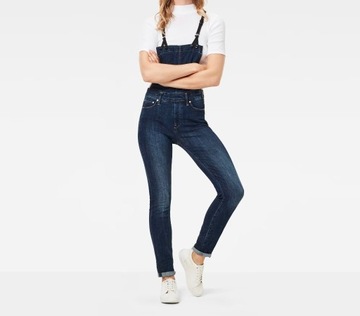 spodnie G-STAR ogrodniczki 3301 SKINNY OVERALL D03553-9136-89 W29