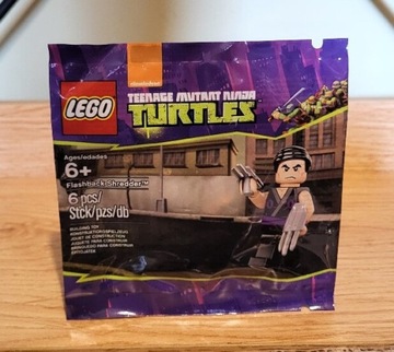 Lego Turtles 5002127 Flashback Shredder klocki