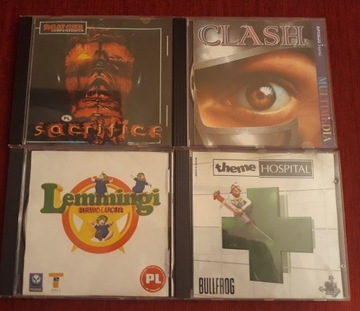 Clash, Sacrifice, Theme Hospital, Lemmingi gry PC