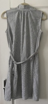 Sukienka M Orsay zwiewna w paski, stójka