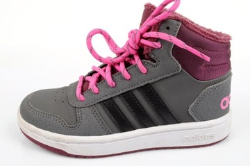 Buty sportowe dziecięce Adidas Hoops [GZ7796] r.30