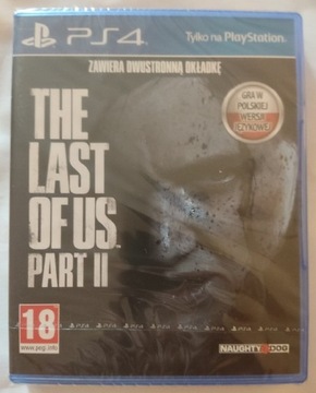 THE LAST OF US PART 2 II PL  PS4 FOLIA!