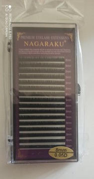 Rzęsy Nagaraku 8mm D 0.05