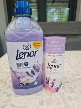 Płyn Lenor +granulki