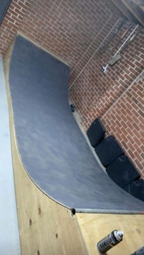 Mini rampa, halfpipe, skatepark, hulajnoga skate