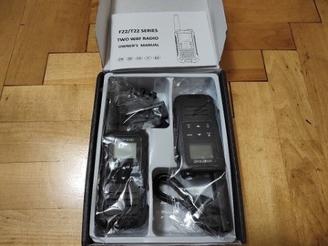 Baofeng F22 Walkie Talkie.PMR. 2 szt. Nowe