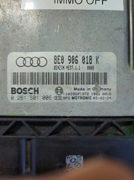 8E0906018K audi a4 b6 2.0 fsi