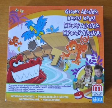 Gra zręcznościowa Mattel "Głodny aligator"