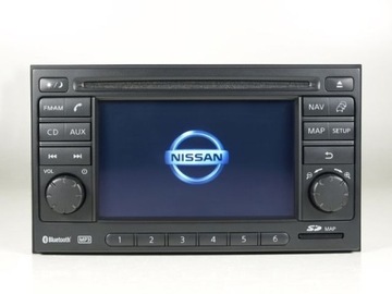 Radio Nissan Qashqai J10 mp3 bluetooth navi card 