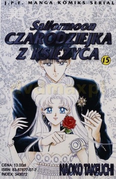 Czarodziejka z Księżyca 15 manga, Sailor moon