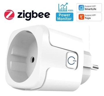 Tuya Zigbee - gniazdo / wtyczka / adapter