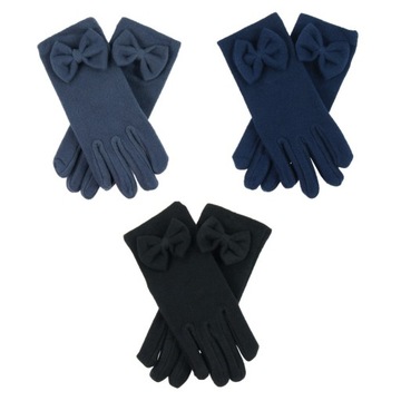 Rękawiczki damskie w trzech kolorach