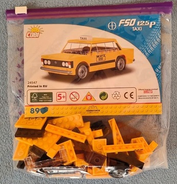 Klocki COBI 24547 - FSO 125p Taxi