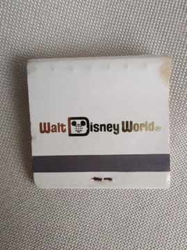 Zapałki kolekcjonerskie Walt Disney World. 