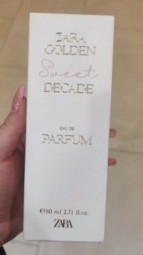 Nowe perfumy woda perfumowana Zara golden sweet decade 80ml
