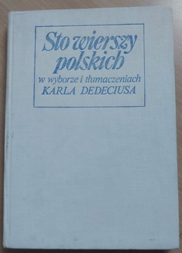 Sto wierszy polskich Karla Dedeciusa