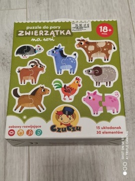 CzuCzu Puzzle do pary Zwierzątka na wsi