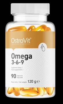 OstroVit Omega 3-6-9 90 kaps.