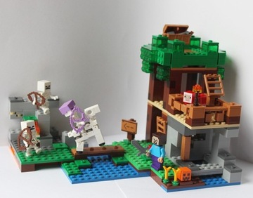 Klocki LEGO Minecraft Atak szkieletów 21146