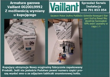 Armatura gazowa Vaillant 0020019992 zespół gazowy