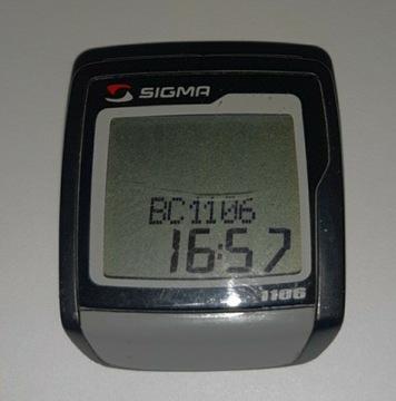 Licznik rowerowy Sigma BC1106 używany