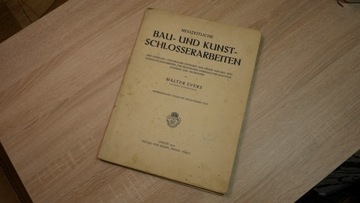 Książka kowalstwo ślusarstwo 1925 r. niemiecka 