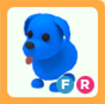 Roblox Adopt Me Blue Dog FR